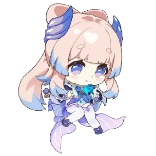 🙂 emoji Кокоми Telegram sticker 14 of 19