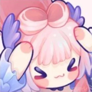 😖 emoji Кокоми Telegram sticker 2 of 19