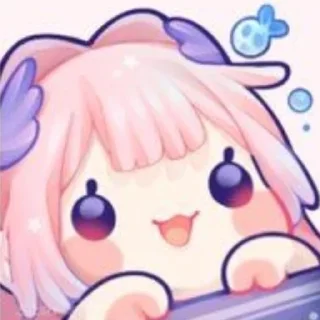 😺 emoji Кокоми Telegram sticker 4 of 19