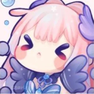 😣 emoji Кокоми Telegram sticker 5 of 19