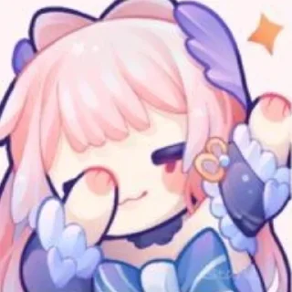 😎 emoji Кокоми Telegram sticker 6 of 19