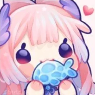 😋 emoji Кокоми Telegram sticker 3 of 19