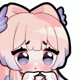 😳 emoji Кокоми Telegram sticker 19 of 19