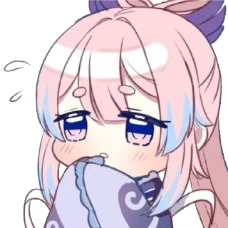😢 emoji Кокоми Telegram sticker 7 of 19