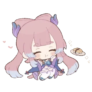 😋 emoji Кокоми Telegram sticker 13 of 19