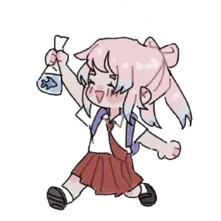 😃 emoji Кокоми Telegram sticker 9 of 19