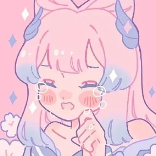 😭 emoji Кокоми Telegram sticker 10 of 19