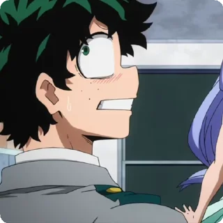 😳 emoji izuku by itsunux @StickersPackRobot Telegram sticker 19 of 92