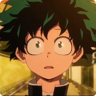 🤕 emoji izuku by itsunux @StickersPackRobot Telegram sticker 12 of 92