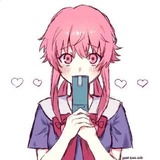 ❤️ emoji A jealous girl Telegram sticker 11 of 43