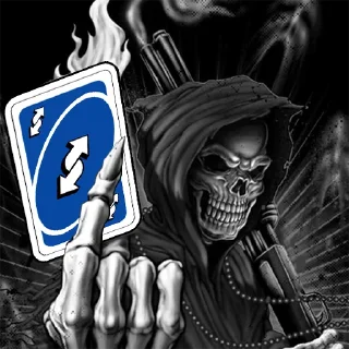 🃏 emoji 💀Крутые Скелеты💀 Telegram sticker 7 of 32