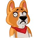 Sticker from Muffin the Corgi