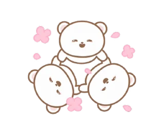 🍥 emoji 🍮  ⪨   ·— мишка !  @cute_stickers_emoji Telegram sticker 13 of 24