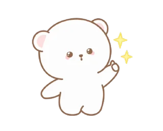 🍥 emoji 🍮  ⪨   ·— мишка !  @cute_stickers_emoji Telegram sticker 21 of 24