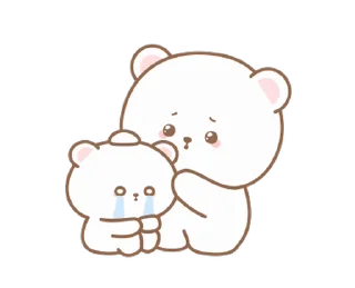 🍥 emoji 🍮  ⪨   ·— мишка !  @cute_stickers_emoji Telegram sticker 11 of 24