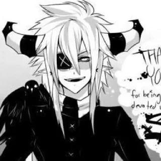 Sticker from sky demon (демон скай)