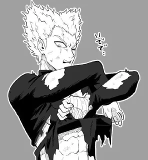 🥋 emoji Garou @stikersstak Telegram sticker 13 of 63
