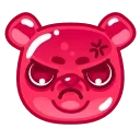 😡 emoji Gummy Bears Emoji @xkysluv Telegram sticker 10 of 37