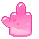 🖕 emoji Gummy Bears Emoji @xkysluv Telegram sticker 24 of 37