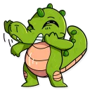 Sticker from Alligator Harold