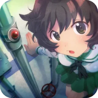 👎 emoji Yukari Akiyama Telegram sticker 11 of 105