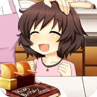 🫥 emoji Yukari Akiyama Telegram sticker 22 of 105