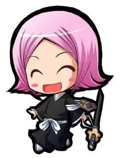 Sticker from Yachiru by @Bleach_404