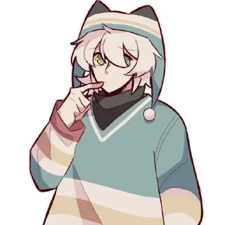 🎐 emoji ૮꒰ྀི ៸៸ ꒱ Illou× @mocabred ♡ \\ Telegram sticker 10 of 15