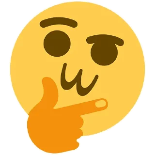 Sticker from 🤔