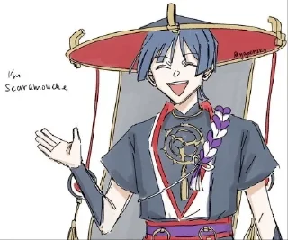 👋 emoji скарамышь Telegram sticker 19 of 44