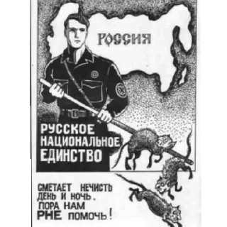 Sticker from Русское национальное единство [РНЕ]