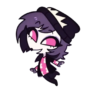 Sticker from БОЛЬШЕ ⇨ @CLOOBHUB ОКТАВИЯ АДСКИЙ БОСС HELLUVA ТГ