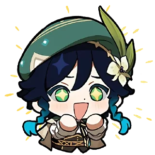 🤩 emoji Genshin 『Ґеншин』 by @THE_MOON6909 Telegram sticker 2 of 73