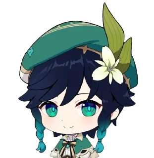🙂 emoji Genshin 『Ґеншин』 by @THE_MOON6909 Telegram sticker 9 of 73