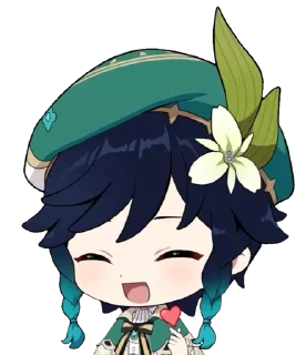 😊 emoji Genshin 『Ґеншин』 by @THE_MOON6909 Telegram sticker 11 of 73