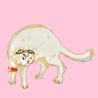 Sticker from Киці Ґеншин Аску