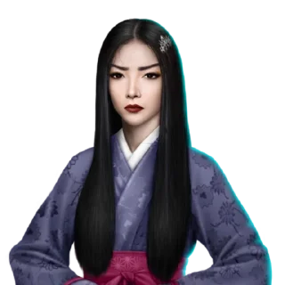 👩 emoji Shino-Odori be @gehennacr Telegram sticker 7 of 10