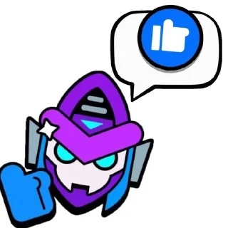 👍 emoji мортис (скин) Telegram sticker 11 of 12