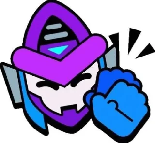 👏 emoji мортис (скин) Telegram sticker 5 of 12
