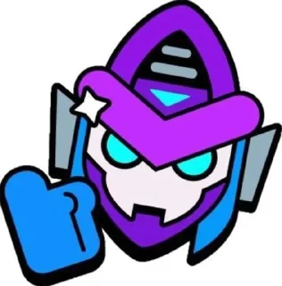 👍 emoji мортис (скин) Telegram sticker 4 of 12