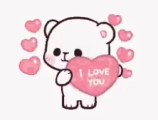 🤍 emoji ⑅ love's gifs 🤍꒰ @kisoqi ꒱ Telegram sticker 8 of 50
