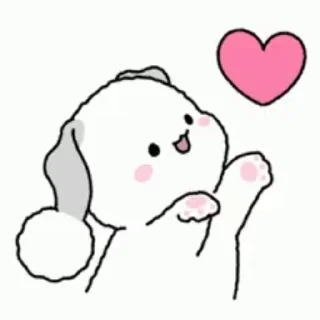 🤍 emoji ⑅ love's gifs 🤍꒰ @kisoqi ꒱ Telegram sticker 22 of 50