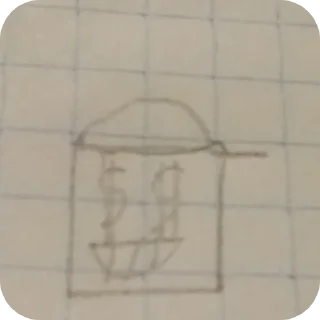 🧱 emoji Не совсем бумажные человечки Telegram sticker 2 of 13