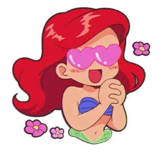 😍 emoji Disney: Cute Retro Style Telegram sticker 16 of 40