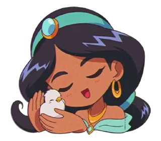 🤗 emoji Disney: Cute Retro Style Telegram sticker 7 of 40