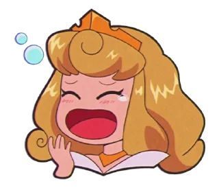 🥱 emoji Disney: Cute Retro Style Telegram sticker 22 of 40
