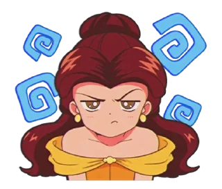 🤨 emoji Disney: Cute Retro Style Telegram sticker 13 of 40