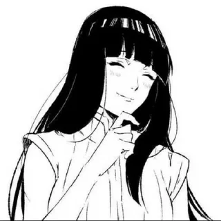 😘 emoji Hinata hyuga @mullo_mullo ➡️ @Ctikerubot Telegram sticker 1 of 63