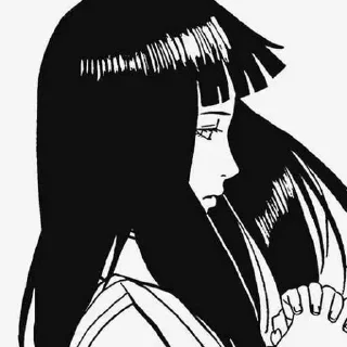 😔 emoji Hinata hyuga @mullo_mullo ➡️ @Ctikerubot Telegram sticker 15 of 63