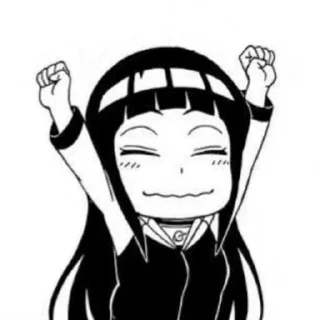 ❤️ emoji Hinata hyuga @mullo_mullo ➡️ @Ctikerubot Telegram sticker 22 of 63
